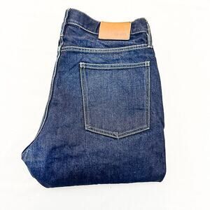 Taylor Stitch Men's Slim Selvedge Denim Dark Wash Jeans Size 33